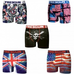 Lot de 5 Boxers homme Drapeaux - FGW/A/1BMX5/DR