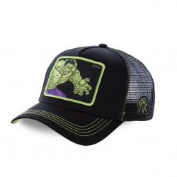Casquette filet Capslab Marvel Hulk noir
