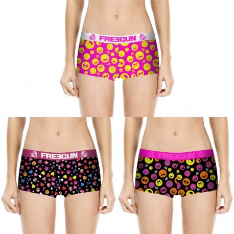 Lot de 3 shortys fille FREEGUN