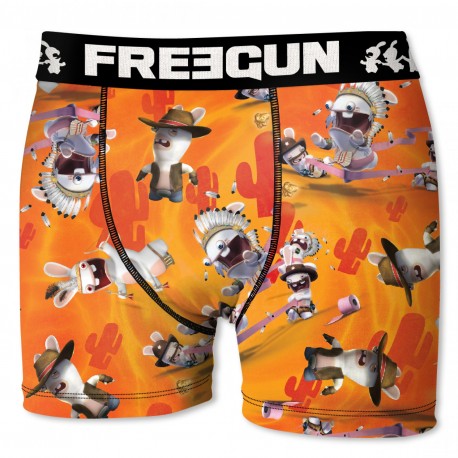 Boxer Homme Indian FREEGUN Lapins Crétins