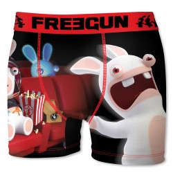 Boxer Homme Cinema FREEGUN Lapins Crétins