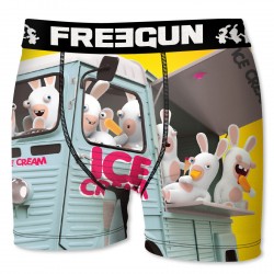 Boxer Homme Ice Cream FREEGUN Lapins Crétins