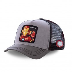 Casquette Capslab Marvel Iron Man Gris