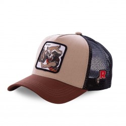 Casquette Capslab Marvel Rocket Marron