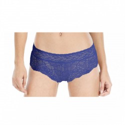 Boxer Dentelle Femme Miss Freegun Bleu