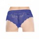 Boxer Dentelle Femme Miss Freegun Bleu