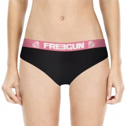 Boxer Femme Coton MISS FREEGUN Noir