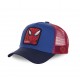 Casquette Capslab Marvel Spider-Man Bleu filet Rouge