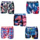 Boxers Homme Lots De 5 Boxers Homme Flag, Freegun