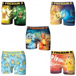 Lot De 5 Boxers Homme Pokemon