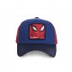 Casquette Capslab Marvel Spider-Man Bleu filet Rouge