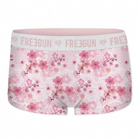 Shorty Fille Fleurs Miss Freegun