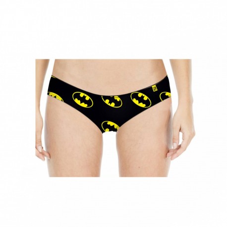 Tanga Femme Soft Touch Dos Dentelle Batman