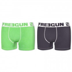 Lot de 2 Boxers coton FREEGUN Fresh