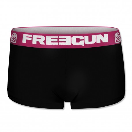 Shorty Fille Ceinture Rose MISS FREEGUN