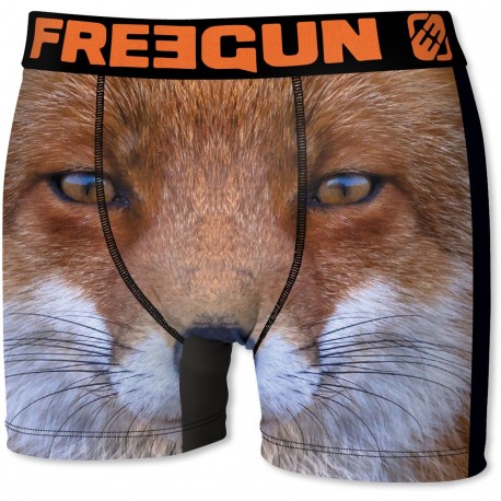 Boxer Homme Freegun Renard Orange