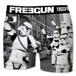 Boxer Homme Freegun Stormtrooper Street Gris
