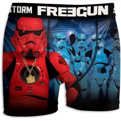 Boxer Garçon Freegun Storm Troopers Club Bleu