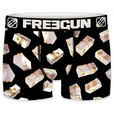 Boxer Homme Freegun Nougat Noir