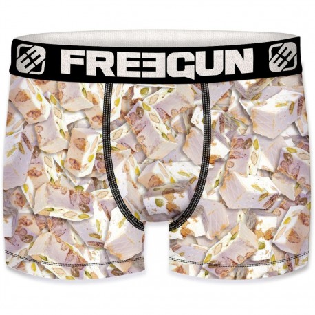 Boxer Homme Freegun Nougat Tradition Blanc