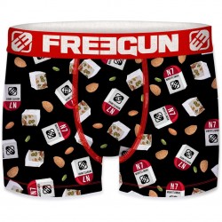 Boxer Homme Freegun Nougat Montélimar Noir