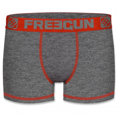 Boxer Homme Freegun Jean Rouge