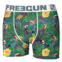 Boxer Garçon Freegun Hawai Vert