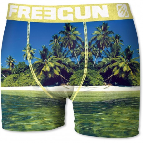 Boxer Garçon Freegun Île Vert