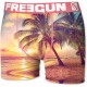 Boxer Garçon Freegun Flamant Rose Rose
