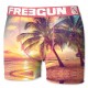 Lot de 3 boxers Garçon Freegun Sable Fin Multicolore
