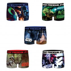 Lot de 5 boxers Homme Freegun Starwars L'Empire Multicolore