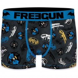 Boxer Homme Freegun DC Comics Stikers Gris