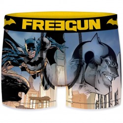 Boxer Homme Freegun DC Comics Building Gris