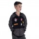 Sweat à capuche zippé Freegun Noir et Gris