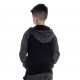 Sweat à capuche zippé Freegun Noir et Gris