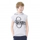 T-shirt Freegun Style Gris et Noir