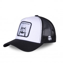 Casquette Capslab Stormtrooper Blanc et Noir