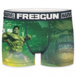 Boxer Homme Freegun Marvel Hulk Vert