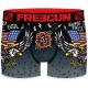 Boxer Homme Freegun Aigle Gris