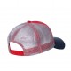 Casquette Capslab Star Wars Dark Vador Rouge filet Gris