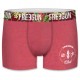 Lot de 3 Boxers Coton Homme Freegun Uni Multicolore