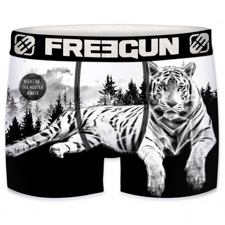 Boxer homme Freegun Tigre Noir