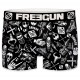 Lot de 5 boxers Garçon Freegun Black&White Noir