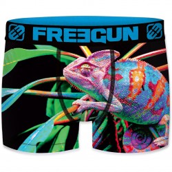 Boxer Homme Freegun Caméléon Bleu