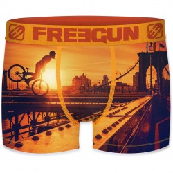 Boxer Garçon Freegun Brooklyn Orange