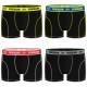 Lot de 4 Boxers homme Aktiv - Lot 4