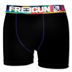 Boxer Homme Freegun Soft Touch noir