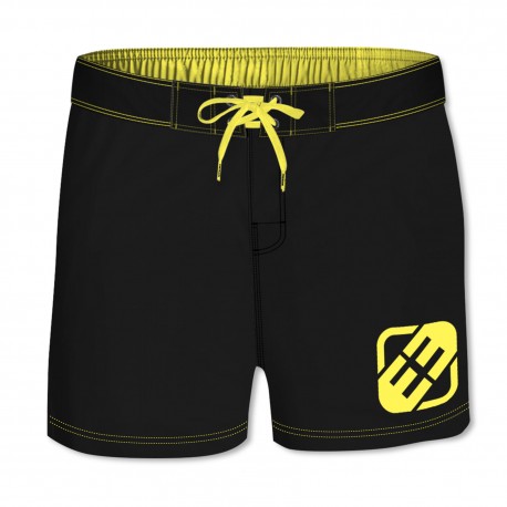 Boardshort court garçon Freegun Uni Jaune