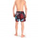 Boardshort court garçon Freegun Graf Rouge et Bleu