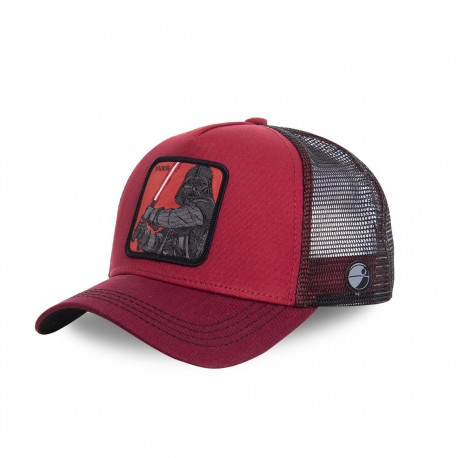 Casquette Capslab Star Wars Dark Vador Rouge